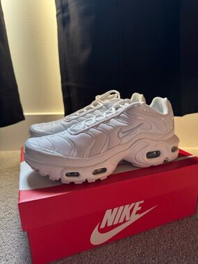 Nike White Air Max Plus Sneakers